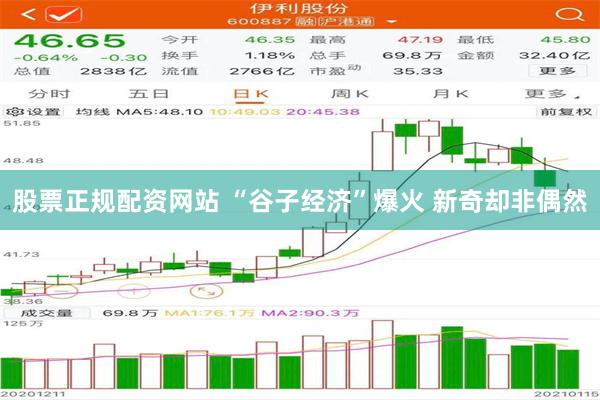 股票正规配资网站 “谷子经济”爆火 新奇却非偶然